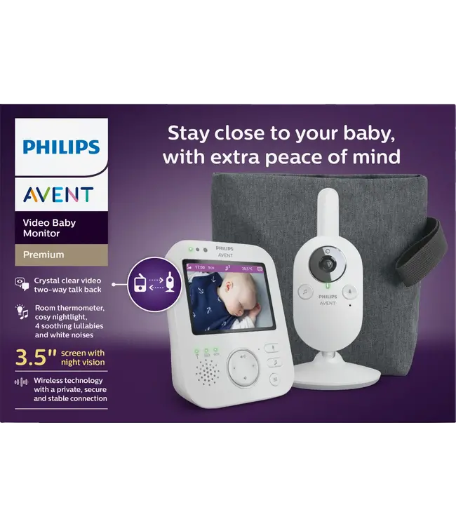 Philips-Avent Videobabyfoon SCD892/26