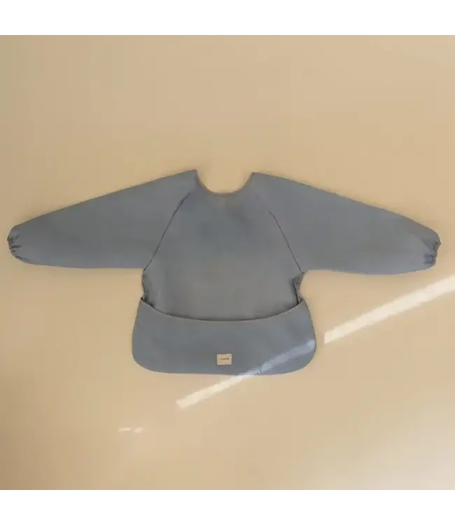 Mushie - Long sleeve bib Tradewinds