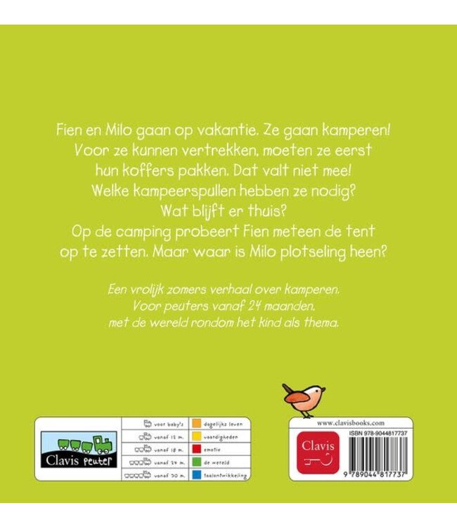 CLAVIS - KAMPEREN MET FIEN EN MILO