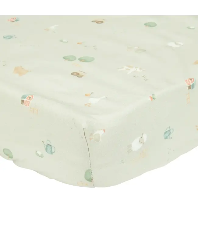 Little Dutch - Fitted cot sheet Little Farm