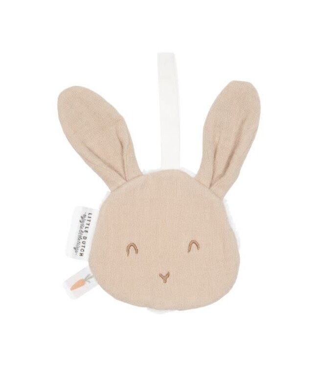 Little Dutch Little Dutch - Pacifier cloth organic muslin Baby Bunny