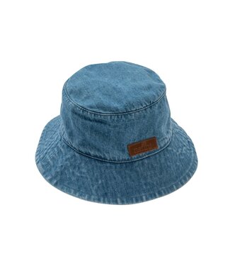 Natini Natini - Bucket hat jeans blue