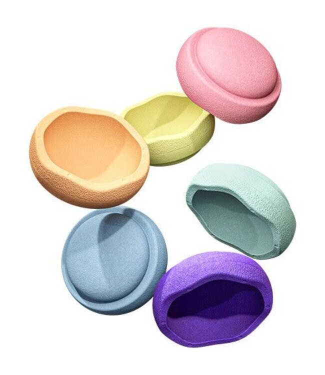Stapelstein - Original rainbow PASTEL