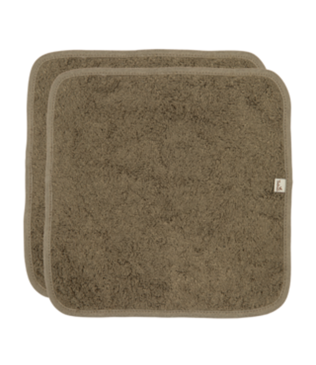 Timboo - REUSABLE SOFT WIPES (6 pieces) - JUNGLE GREEN