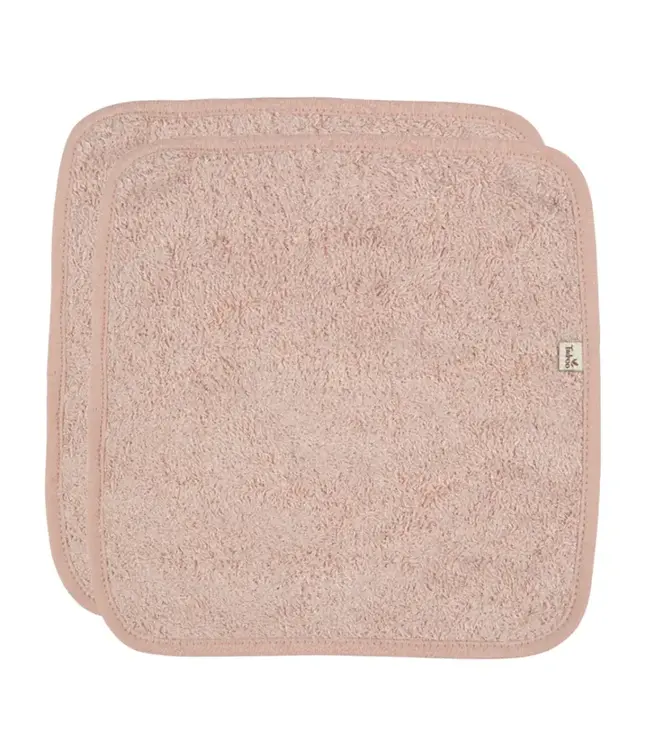 Timboo - REUSABLE SOFT WIPES (6 pieces) - MISTY ROSE
