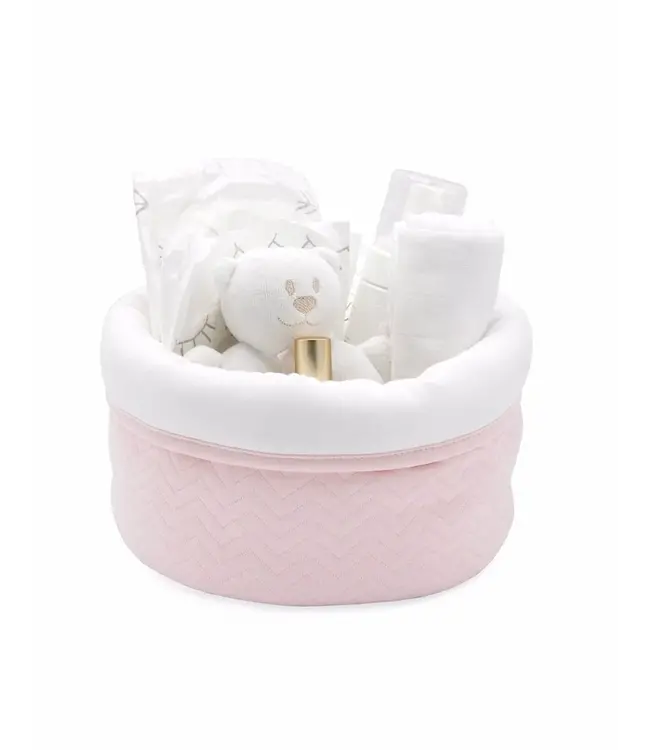 Poetree kids - Commodemandje Chevron light pink