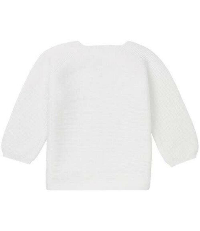 Noppies - Cardigan wrap Knit Pino white