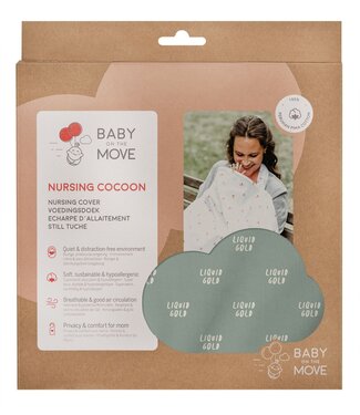 Baby on the move Owego - Nursing Cocoon "Liquid Gold"