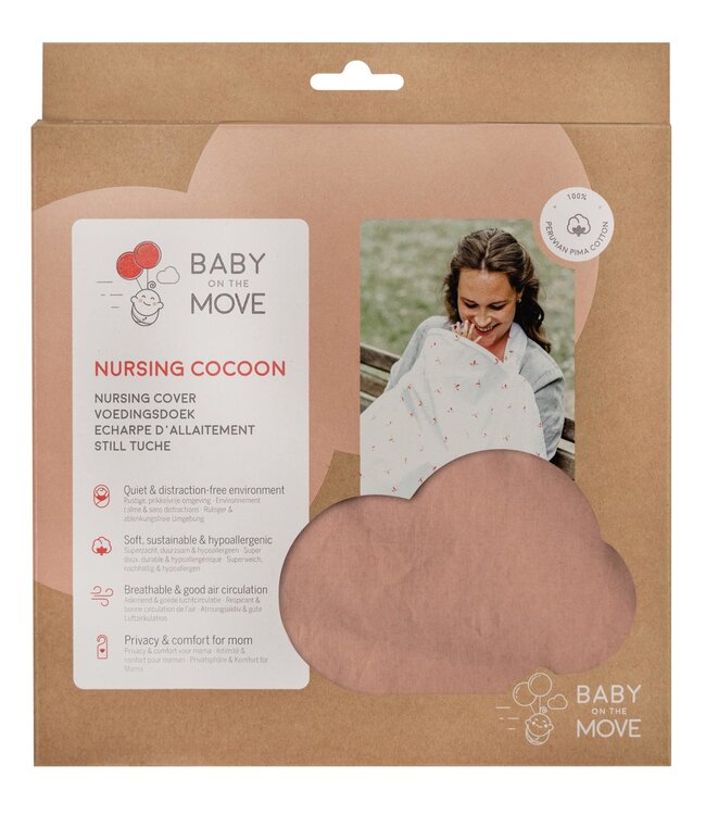 Baby on the move Owego - Nursing Cocoon "Pink"