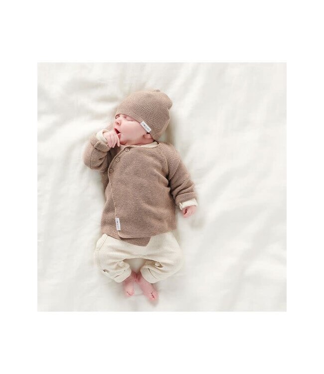 Noppies - Hat knit Rosita Taupe melange