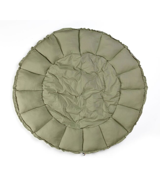 Play & Go - Speeltapijt/Nestje (biologisch katoen) Bloom Meadow green  - 130 cm