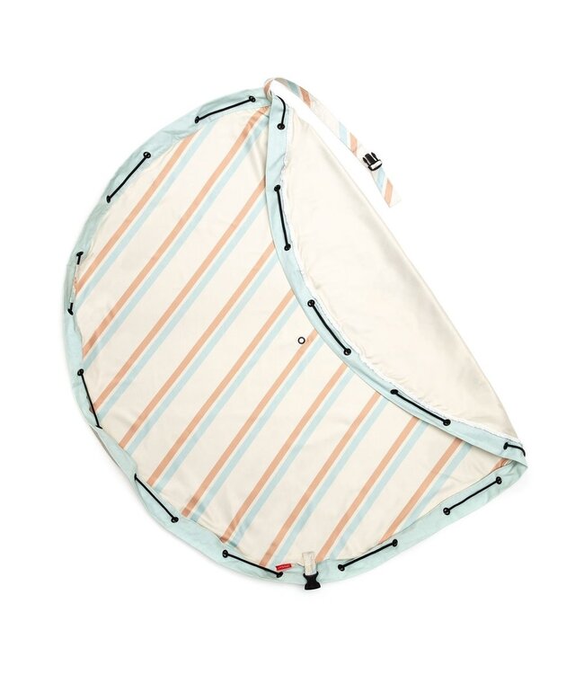 Play & Go - Noomad  Outdoor stripes Speeltapijt/Opbergzak - 140 cm