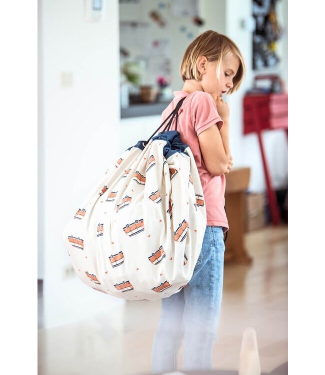 Play & Go - Noomad L.A. Roadmap Speeltapijt/Opbergzak  - 140 cm