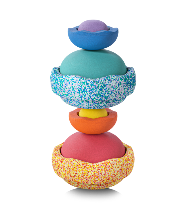 Stapelsteinen - Summer rainbow set classic (8 pieces)