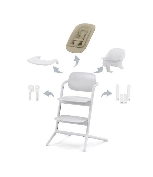 Cybex Cybex - LEMO 4in1 SET All White