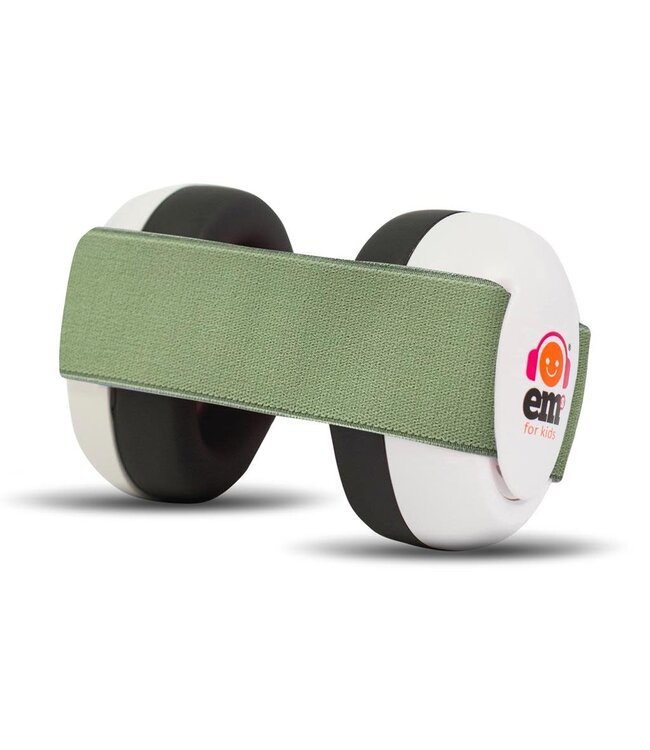 Em's Baby - Earmuffs Gehoorbeschermers White/ Sage