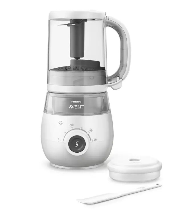 Philips-Avent - Steamer/Blender 4-in-1 grijs