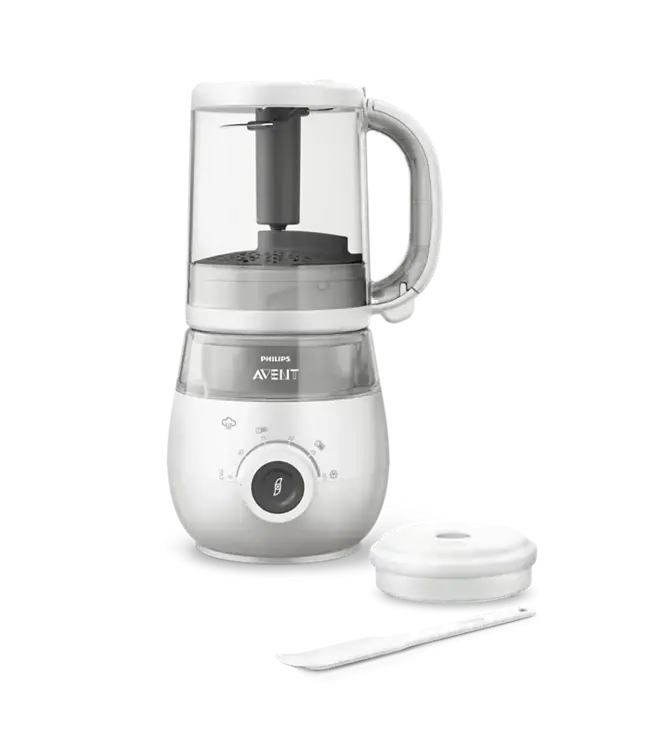 Philips-Avent - Steamer/Blender 4-in-1 grijs