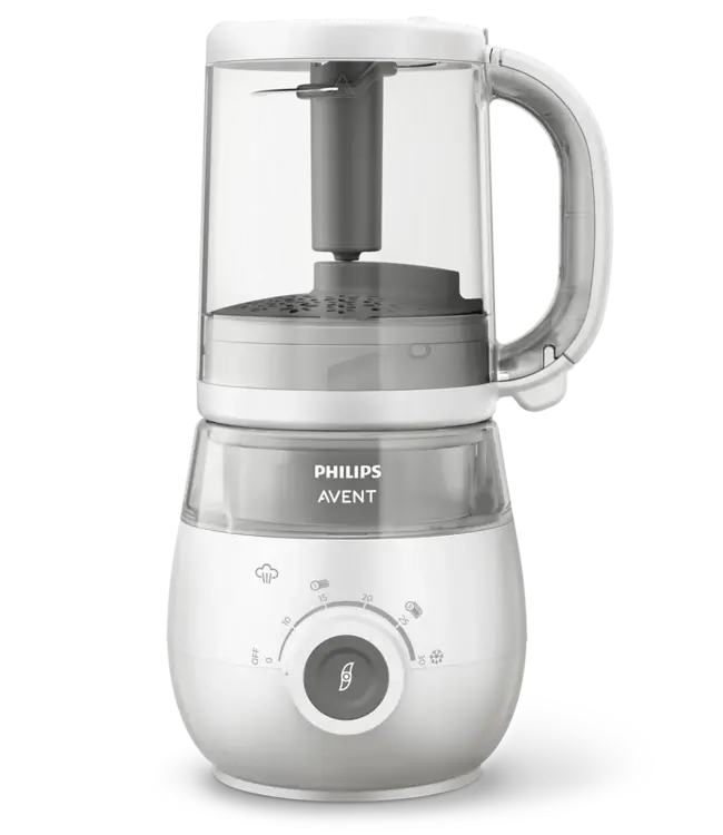 Philips-Avent - Steamer/Blender 4-in-1 grijs