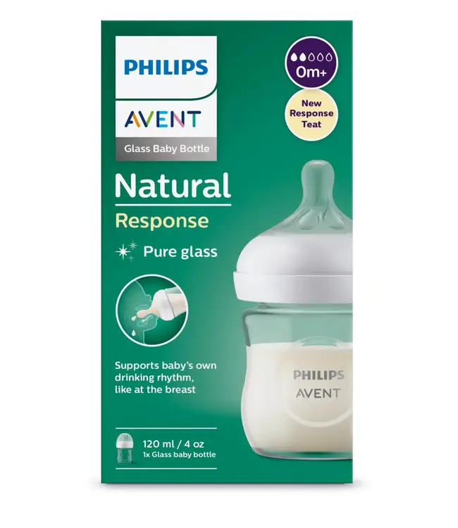 Philips-Avent Natural 3,0 zuigfles 120 ml Glas