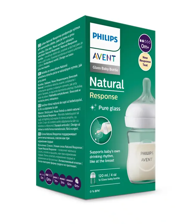 Philips-Avent Natural 3,0 zuigfles 120 ml Glas