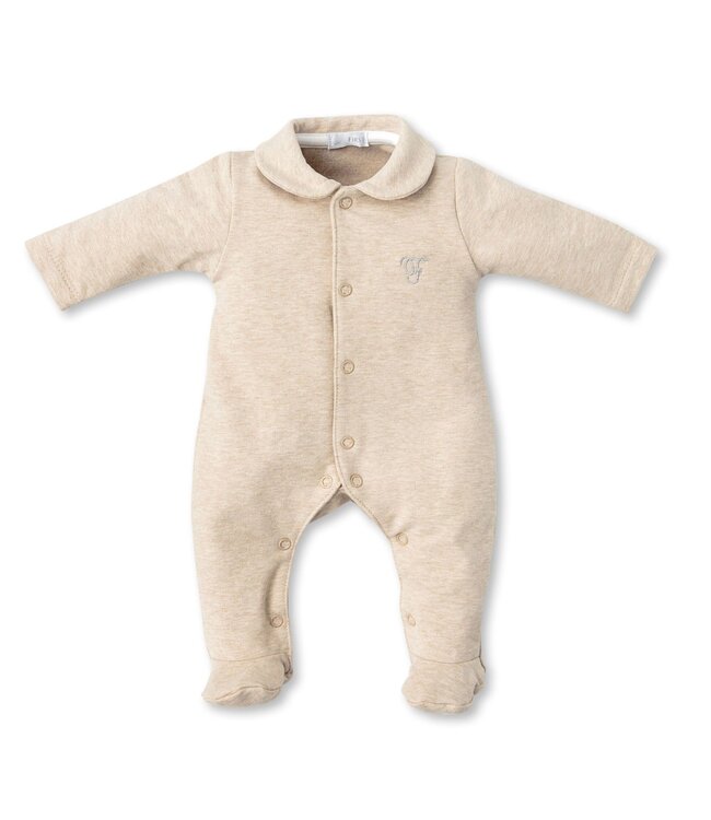 My First collection - Beige rompersuit Angel Wings