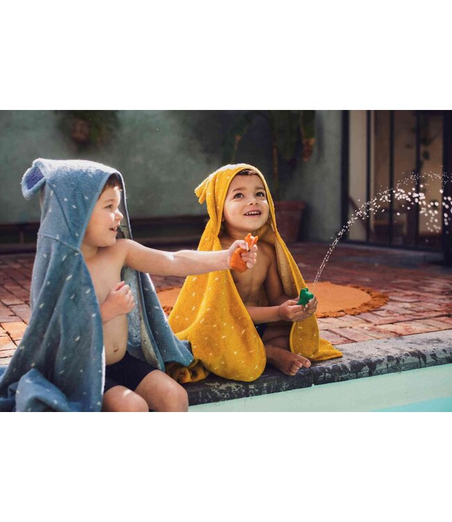 Trixie - Badspeelgoed sproeiende dieren - Mrs. Rabbit & Mr. Fox