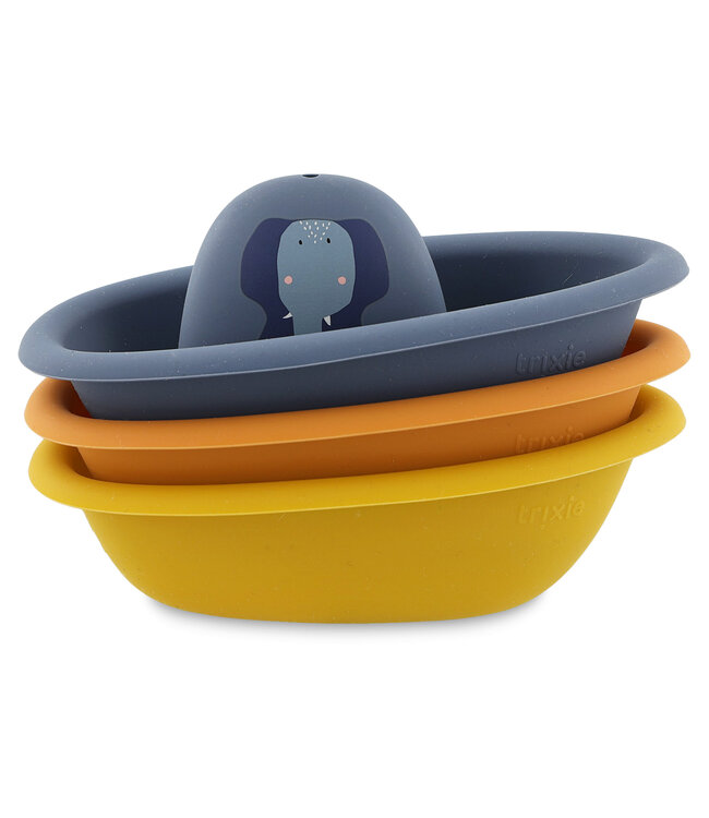 Trixie - Stapelbare badbootjes 3 stuks