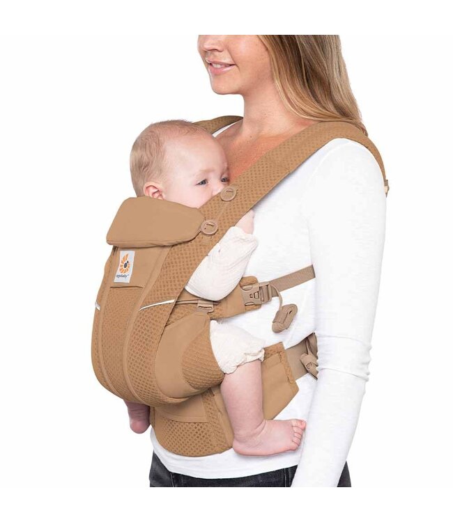 Ergobaby - Omni Breeze SOFTFLEX MESH CAMEL BROWN