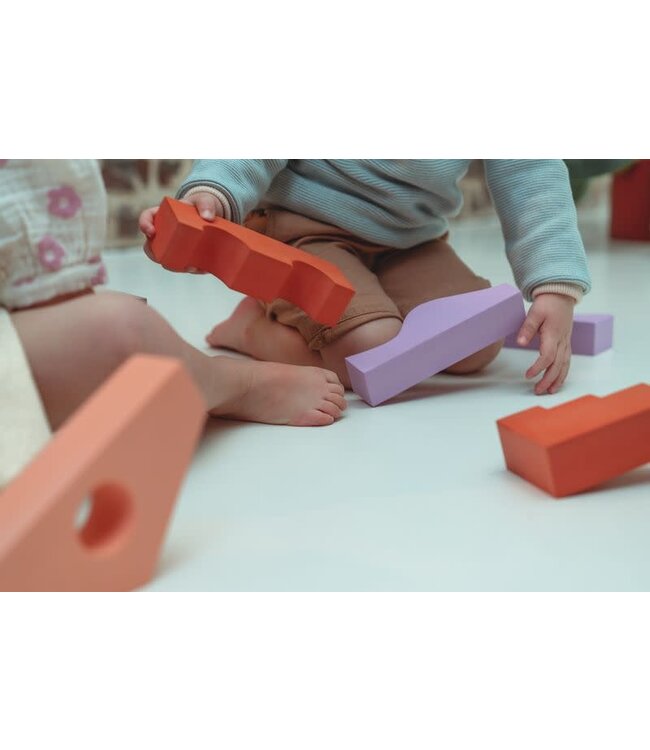 Moes play - Puzzle blocks earth