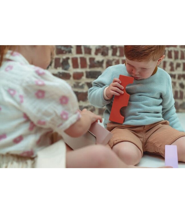 Moes play - Puzzle blocks earth