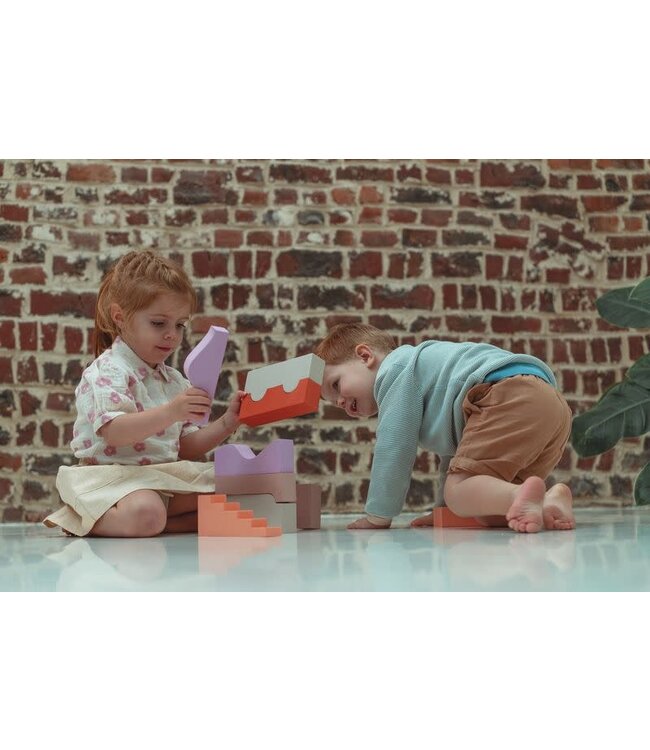 Moes play - Puzzle blocks earth