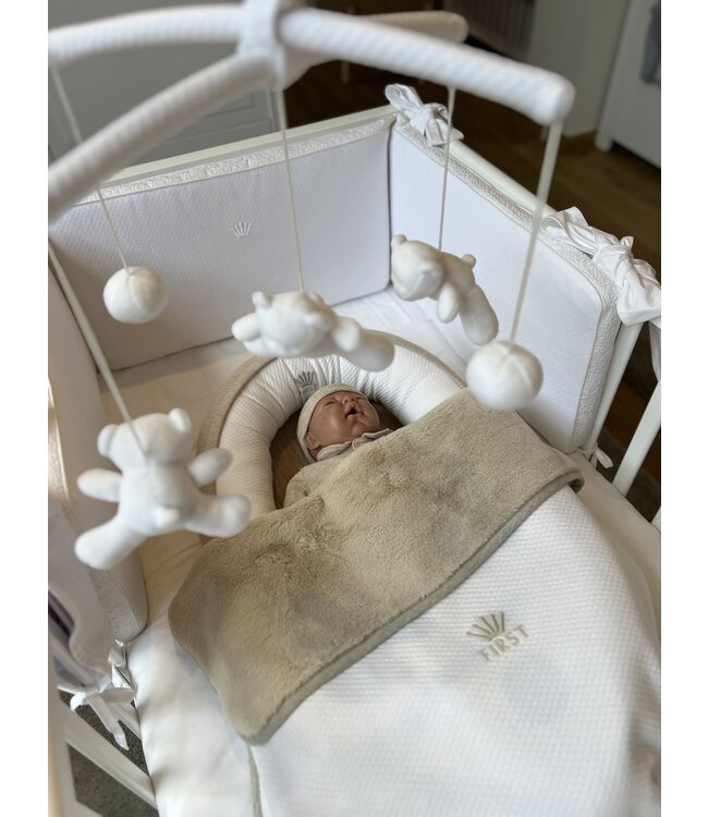 My First collection - Raquel bedbumper - Hopefull white