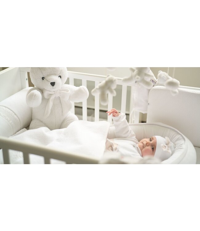 My First collection - Wanda bolster bed - hopefull white