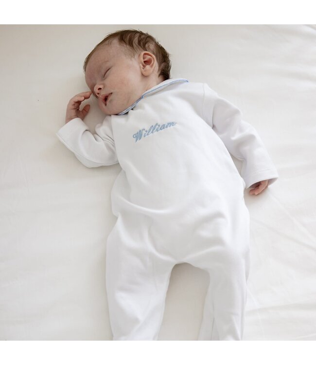 Living Nature - Babypakje Sam Wit/Blauw