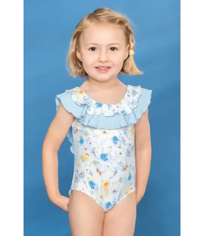 Natini - Swimsuit girls Flowers