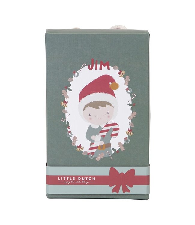 Little Dutch - Knuffelpop kerst Jim 35cm
