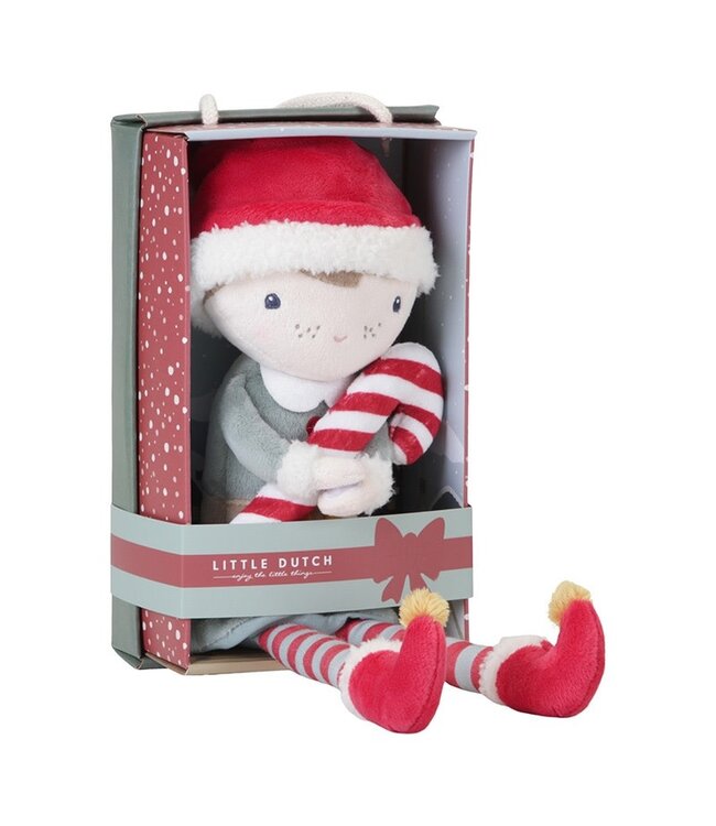 Little Dutch - Knuffelpop kerst Jim 35cm