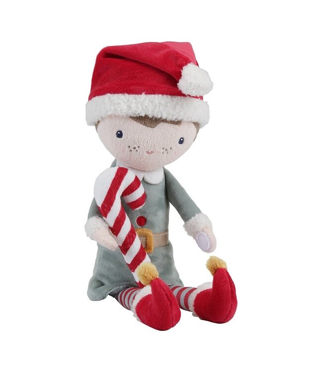 Little Dutch - Knuffelpop kerst Jim 35cm