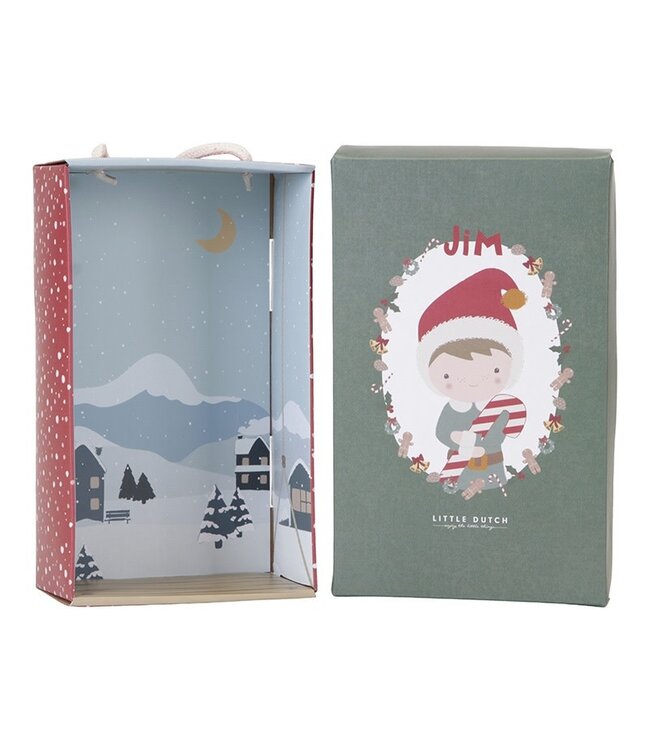 Little Dutch - Knuffelpop kerst Jim 35cm