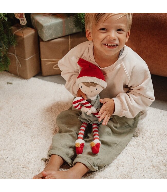 Little Dutch - Knuffelpop kerst Jim 35cm