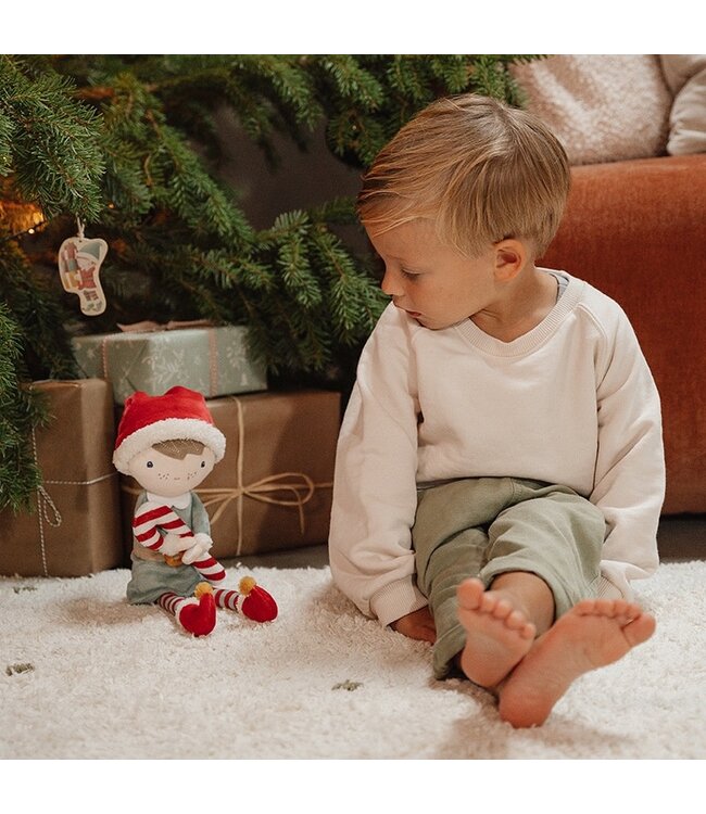 Little Dutch - Knuffelpop kerst Jim 35cm
