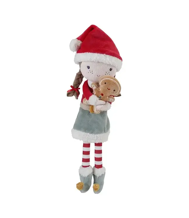 Little Dutch - Knuffelpop kerst Rosa 35cm