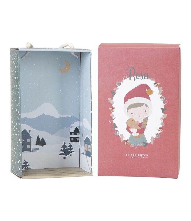 Little Dutch - Knuffelpop kerst Rosa 35cm