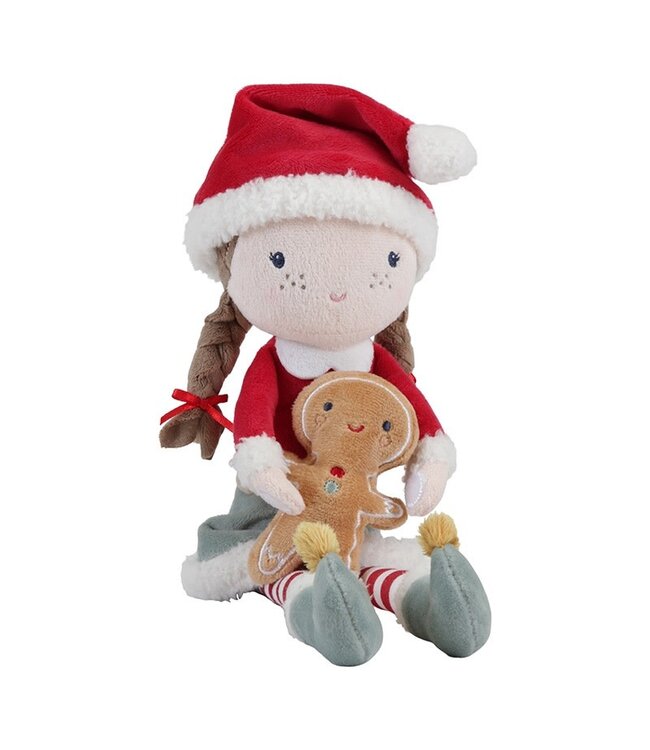 Little Dutch - Knuffelpop kerst Rosa 35cm