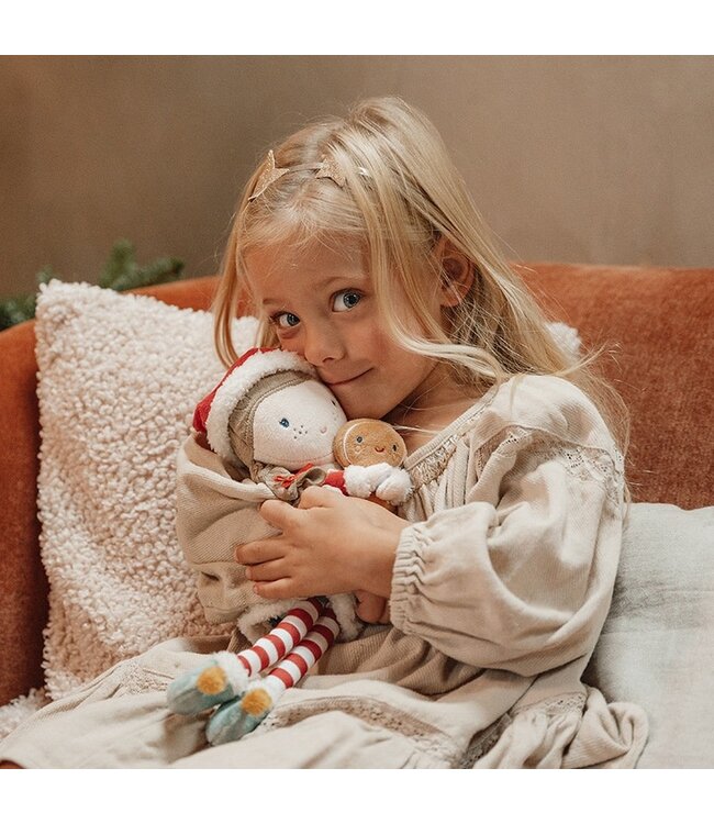 Little Dutch - Knuffelpop kerst Rosa 35cm