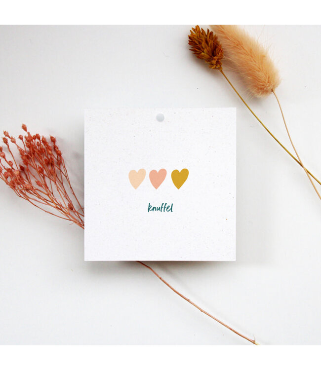 Gift label Hello August