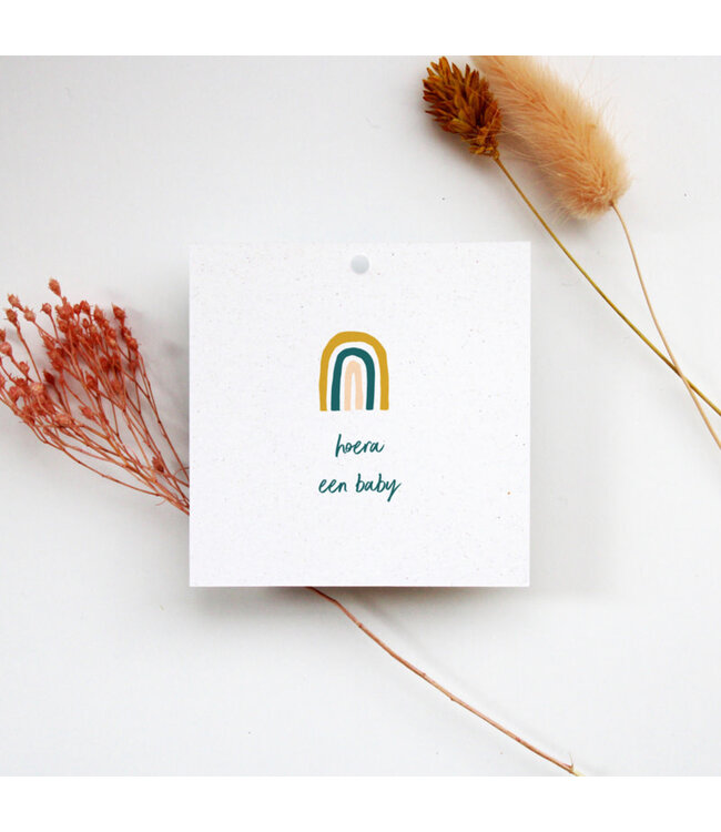 Gift label Hello August