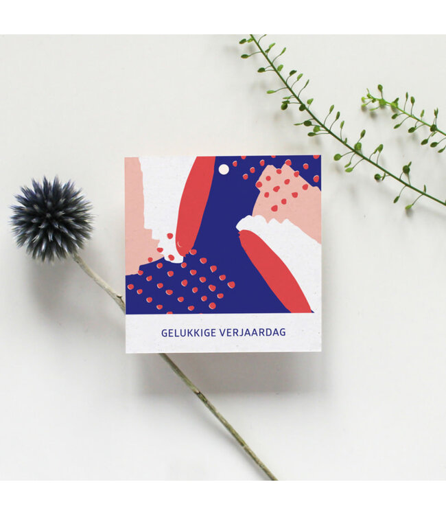 Gift label Hello August