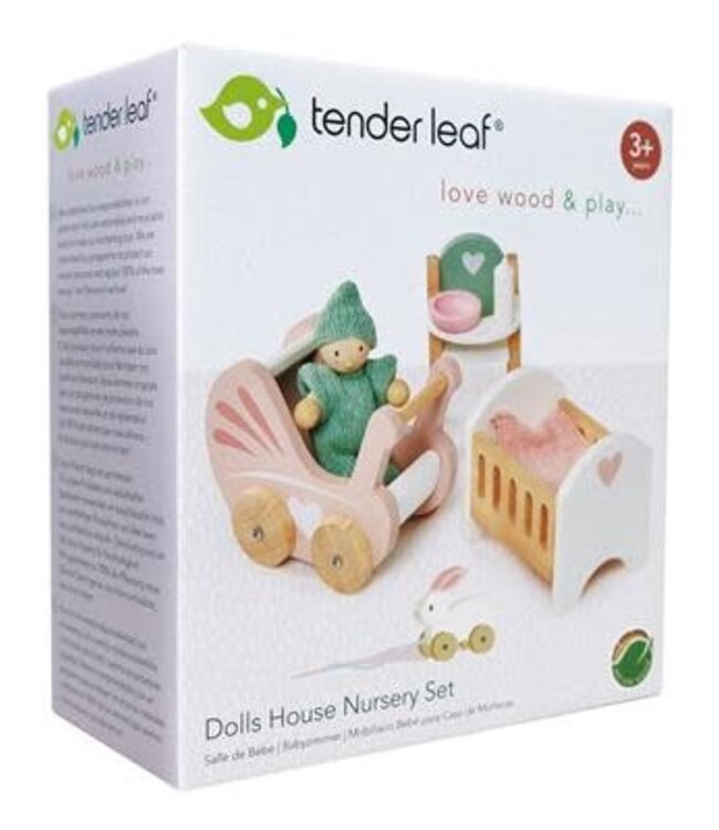 Tender Leaf Poppenmeubels: BABYKAMER 15x13x8cm